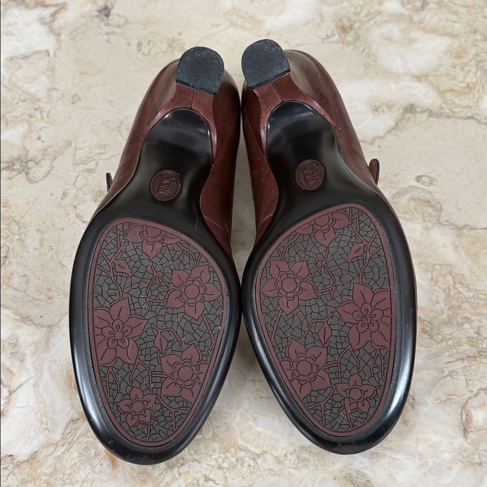 Sofft Leslie Mary Jane Leather Pumps Heels - Picture 7 of 8